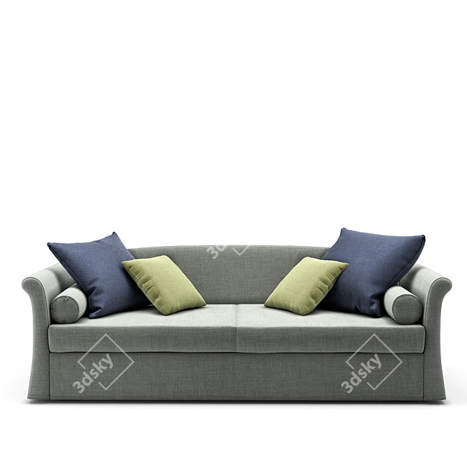 Versatile Jack Classic Sofa Bed 3D model image 1