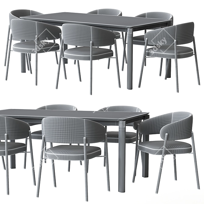 2014 Linda & Laga Furniture 3D model image 4