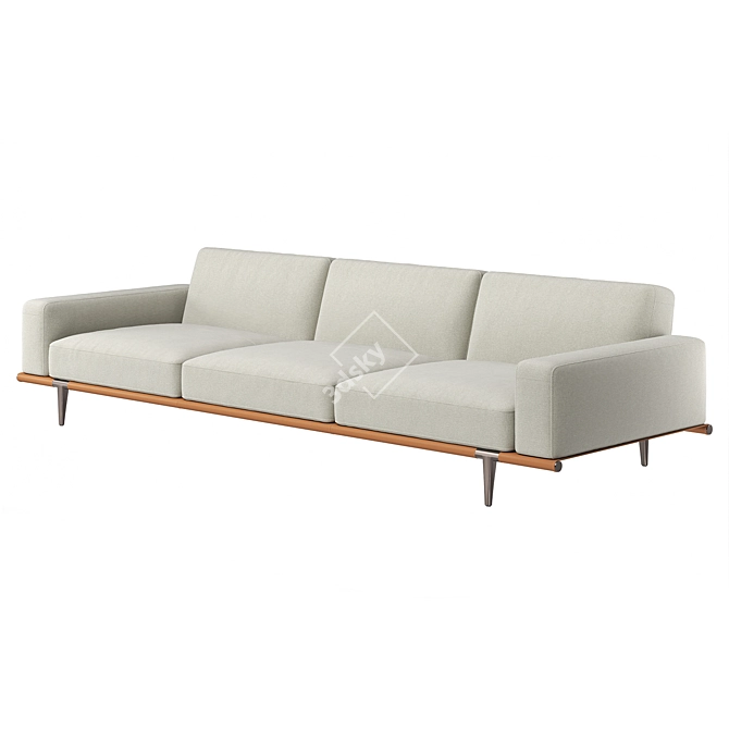 Poltrona Frau Let It Be Sofa 3D model image 6