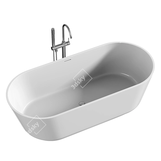  Miraggio Siena Bathtub 3D model image 2