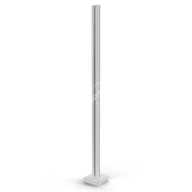 Elegant Minimalist Floor Lamp 3D model image 2