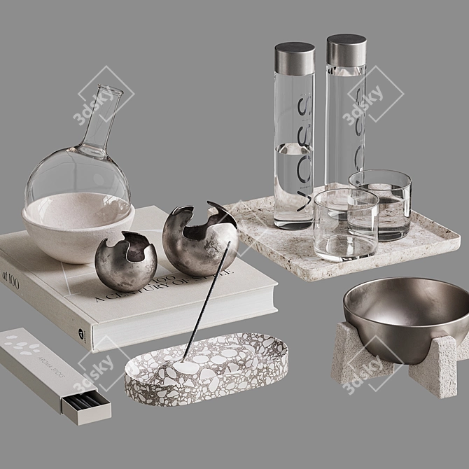 Modern Decor Set NG10 3D model image 4