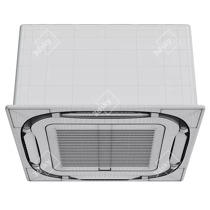 Daikin Premium 3DMax Air Conditioner 3D model image 4