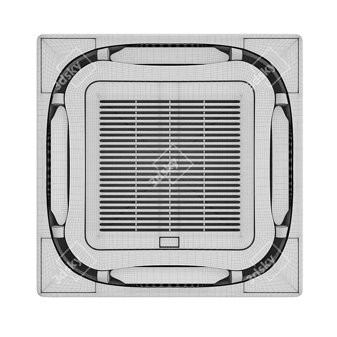 Daikin Premium 3DMax Air Conditioner 3D model image 6