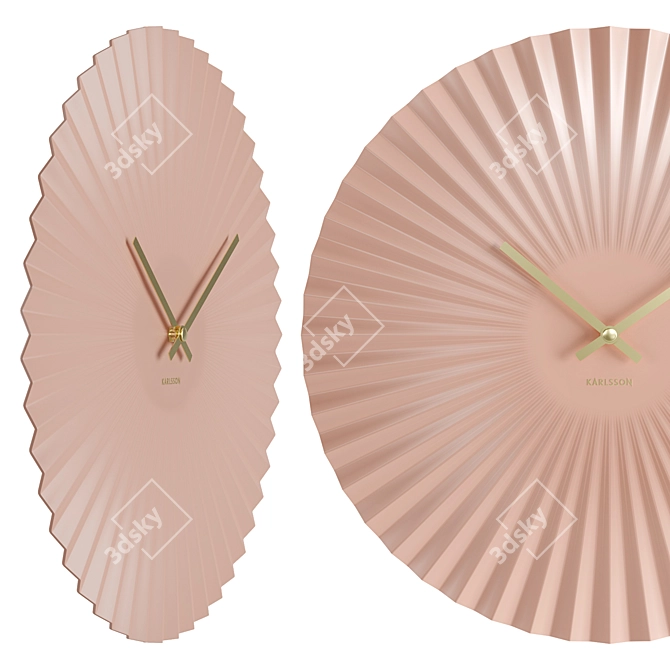 Karlsson Sensu Wall Clock: Modern Design 3D model image 6