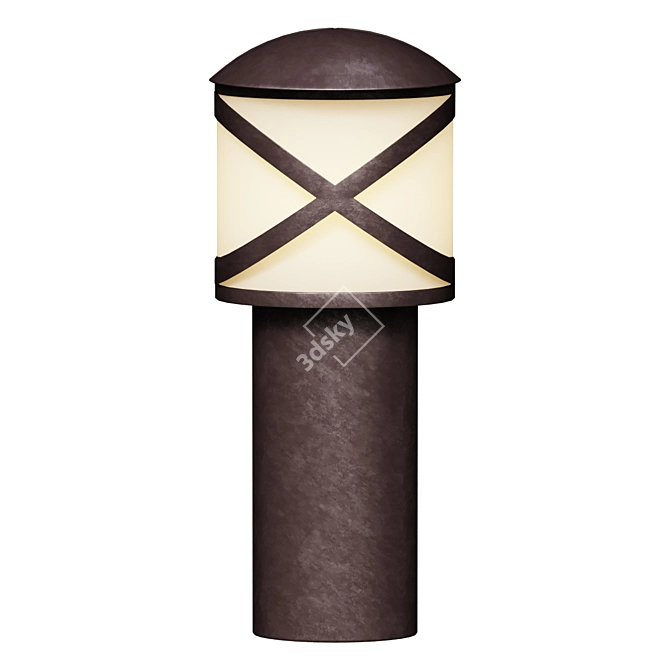 Outdoor Lamp Fixture 3D model image 1