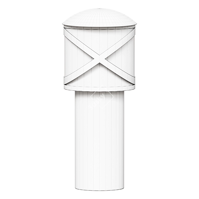 Outdoor Lamp Fixture 3D model image 2