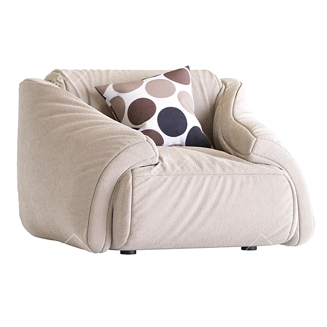 DS-705 London Sofa Bed 3D model image 1