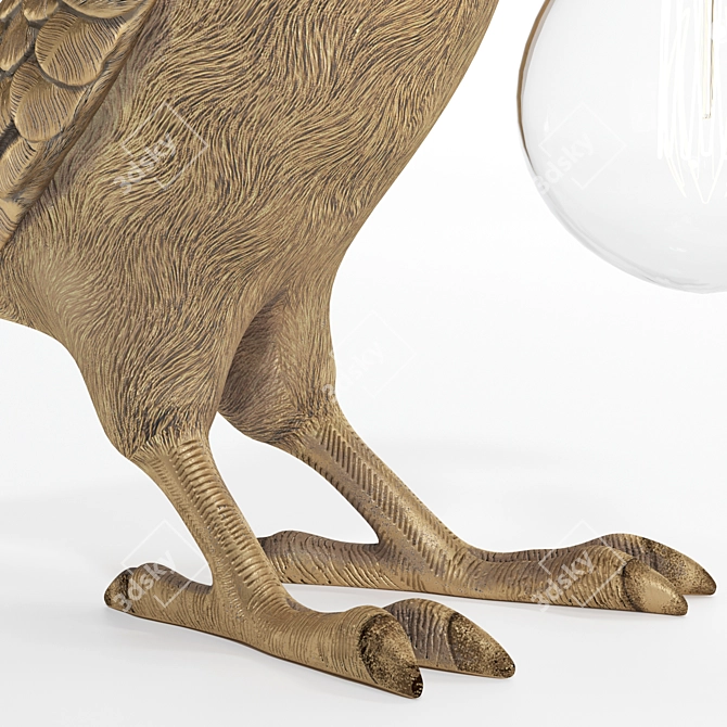 Tropical Toucan Table Lamp 3D model image 6