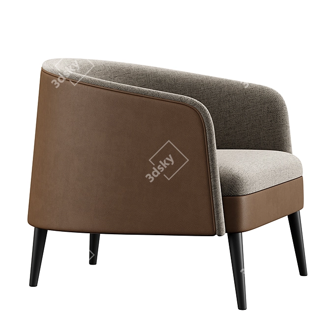 Jackie Konyshev Armchair 3D model image 3