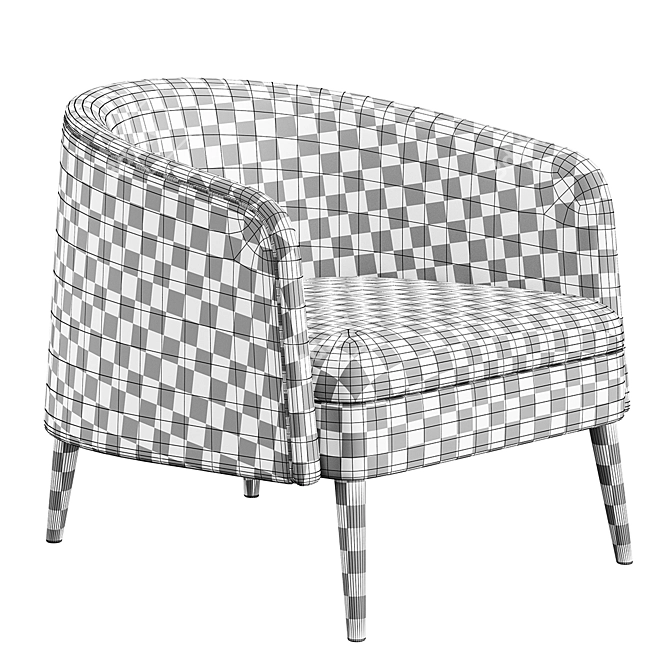 Jackie Konyshev Armchair 3D model image 6