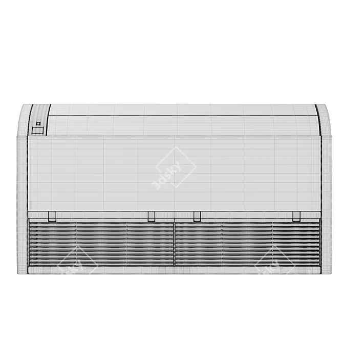 Tadiran 3DMax Air Conditioner Model 3D model image 3