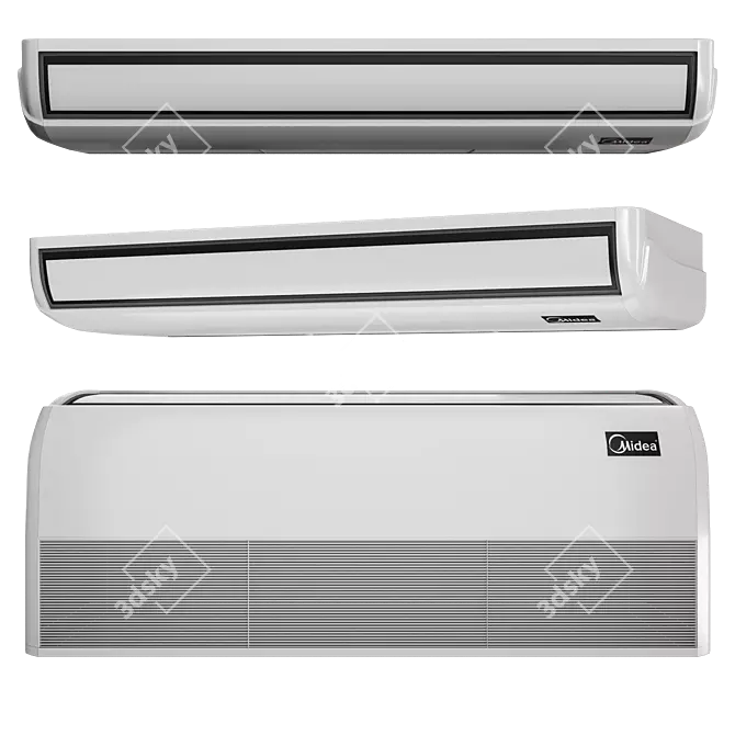 Midea-MUE-48HRDN1 Air Conditioner Kit 3D model image 2