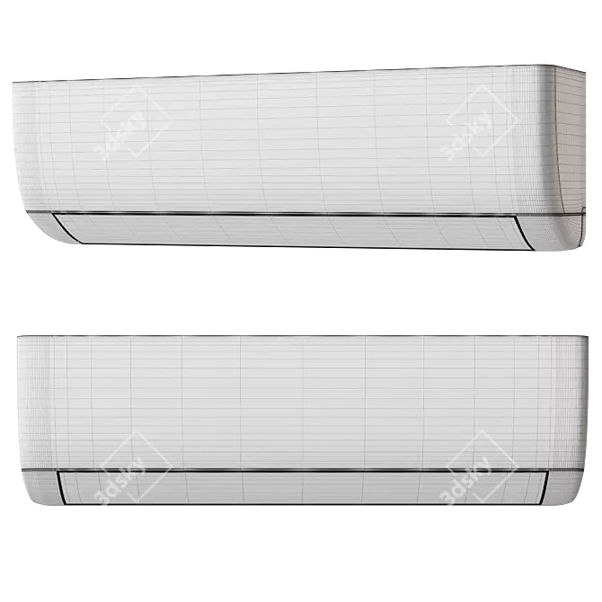 AUX ASW-H24B4 3DMax Model 3D model image 3