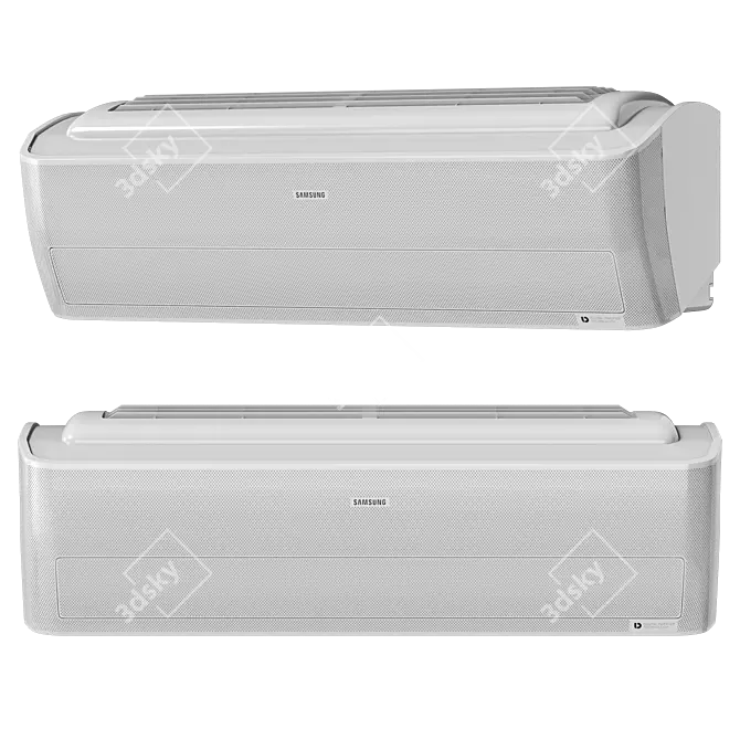 Samsung WindFree AR12NXCXAWKNEU Air Conditioner 3D model image 1