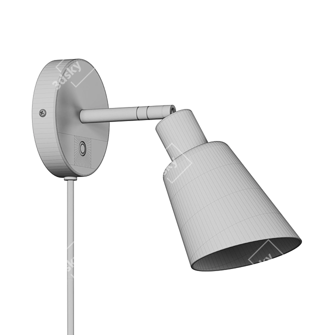 Molli Sconce: Linked Movables 3D model image 3