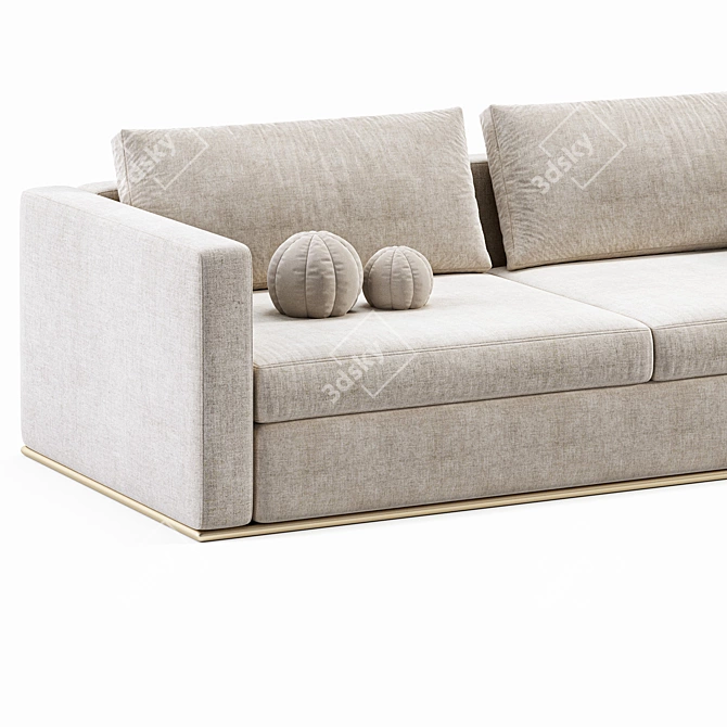 Burton James 649 Sofa: 2015 Evolution 3D model image 3