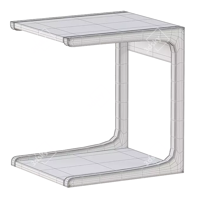 Stylish HC28 Cosmo Mate Table 3D model image 2