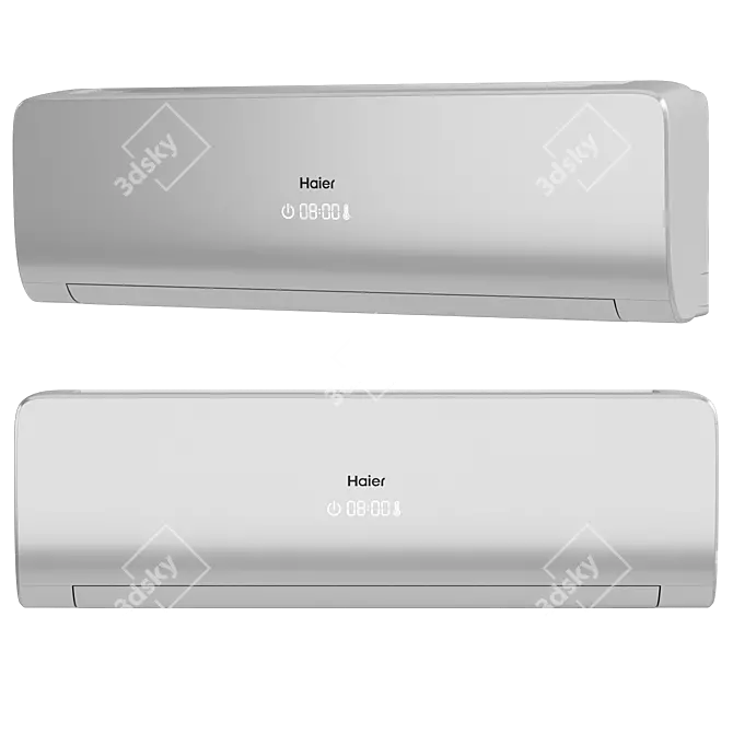 Haier-Lightera Air Conditioner 3D Model 3D model image 1