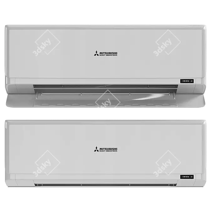 Mitsubishi Heavy SRK20ZSX Conditioner 3D model image 2
