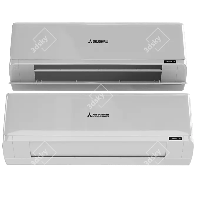 Mitsubishi Heavy SRK20ZSX Conditioner 3D model image 3
