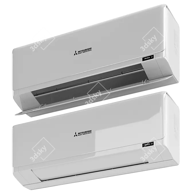 Mitsubishi Heavy SRK20ZSX Conditioner 3D model image 4