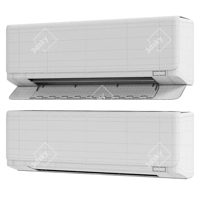 Mitsubishi Heavy SRK20ZSX Conditioner 3D model image 6