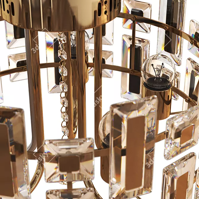 IMEX Modern Chandelier, MD.1979 3D model image 3