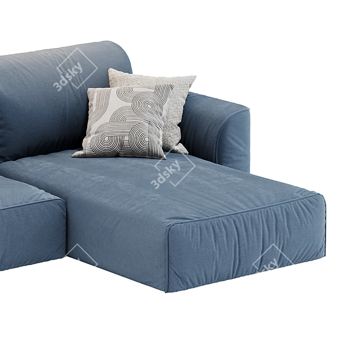 Bayvin Corner Sofa Set 3D model image 4