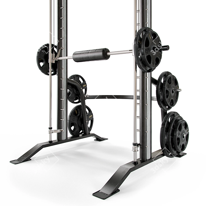  2020 G1 Smith Machine Fitness 3D model image 3