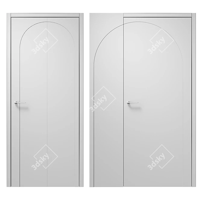 ArchDesign 2 & 2.1 Doors Kit 3D model image 2