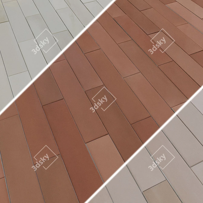EQUIPE WADI Ceramic Tiles Collection 3D model image 1
