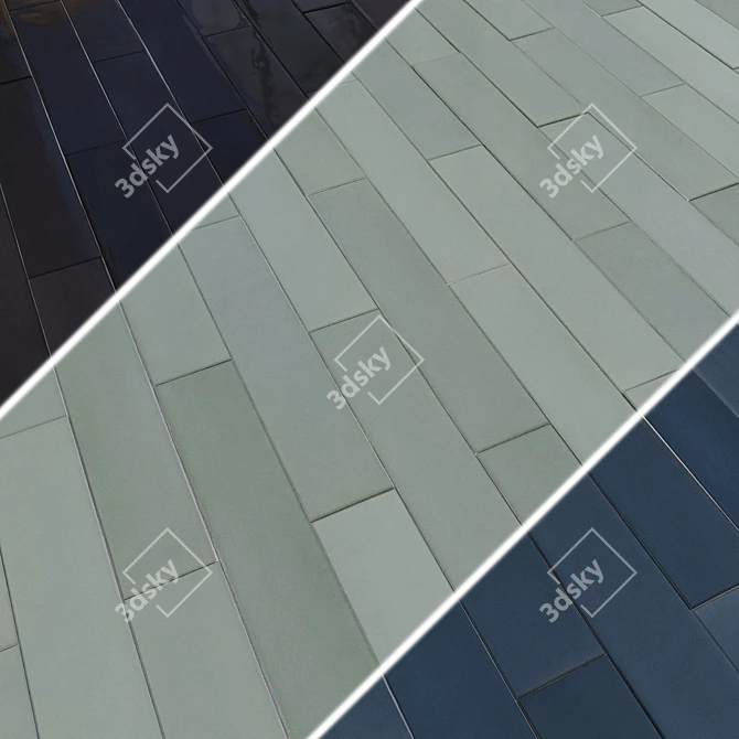 EQUIPE WADI Ceramic Tiles Collection 3D model image 3