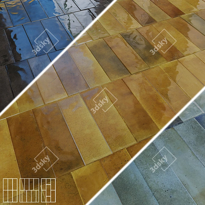 EQUIPE HANOI Ceramic Wall Tiles 3D model image 1