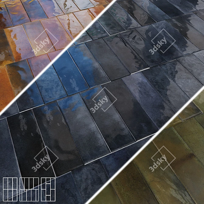 EQUIPE HANOI Ceramic Wall Tiles 3D model image 3