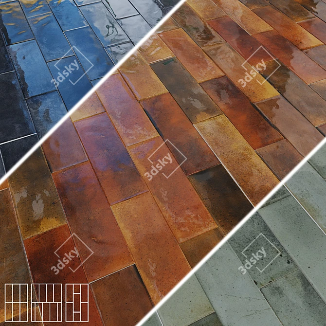 EQUIPE HANOI Ceramic Wall Tiles 3D model image 5