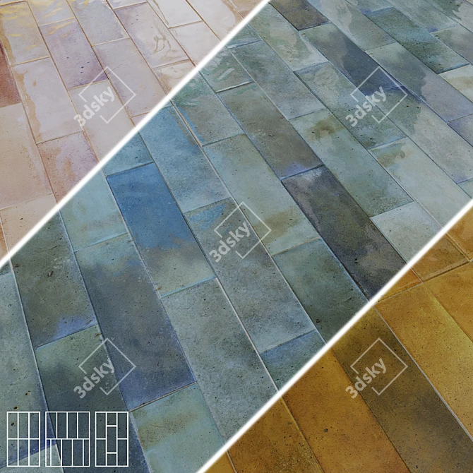EQUIPE HANOI Ceramic Wall Tiles 3D model image 6