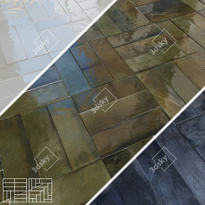 EQUIPE HANOI Ceramic Wall Tiles 3D model image 5