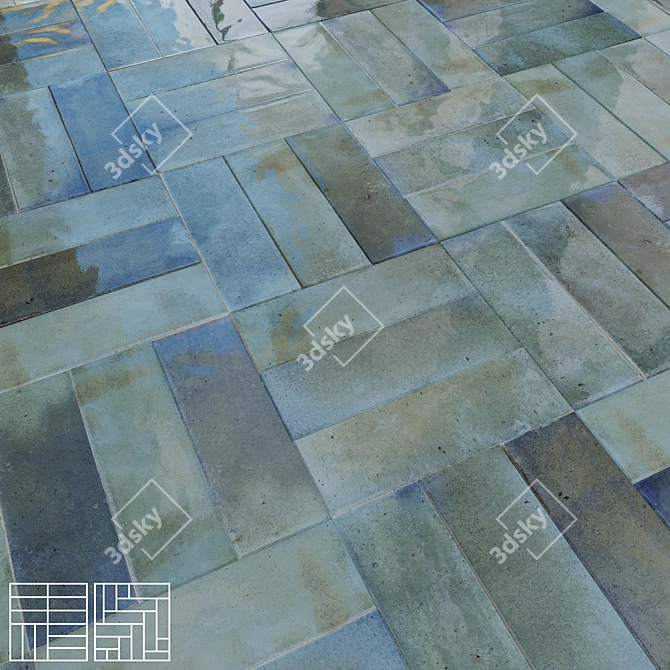 EQUIPE HANOI Ceramic Wall Tiles 3D model image 7