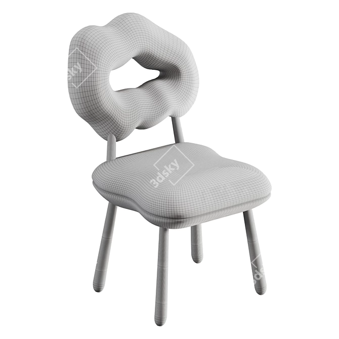 Cloud Chair Collection by Emma Donnersberg 3D model image 4