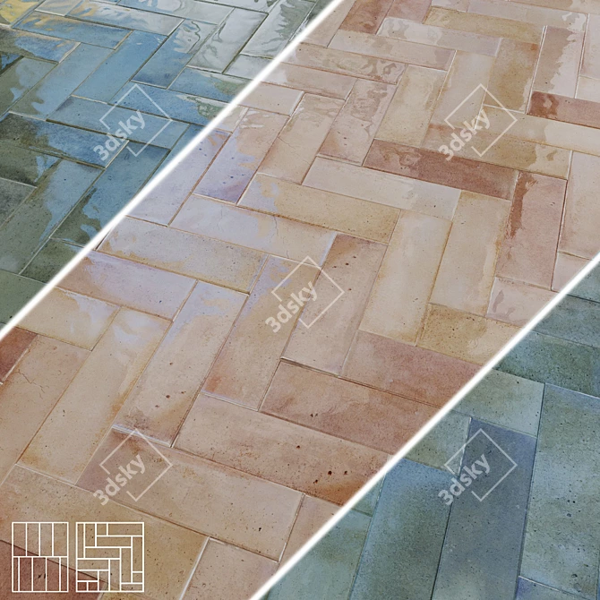 EQUIPE HANOI Ceramic Wall Tiles 3D model image 6