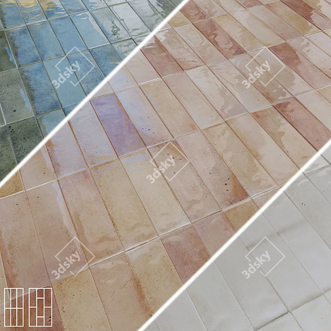 EQUIPE HANOI Ceramic Wall Tiles 3D model image 2