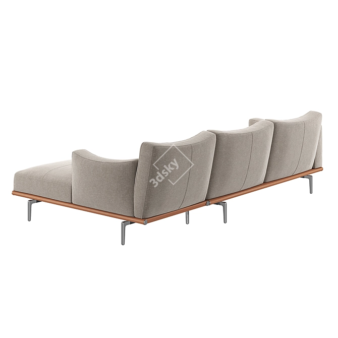 Happy Jack Corner Sofa Set 3D model image 4