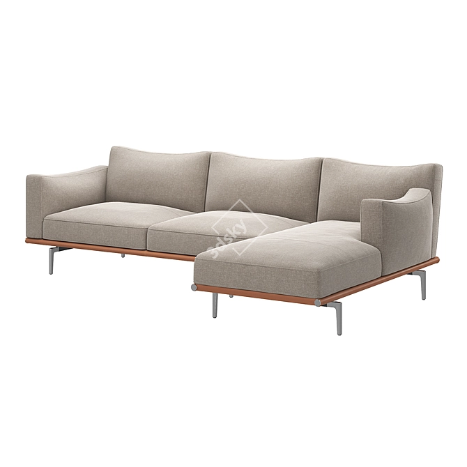 Happy Jack Corner Sofa Set 3D model image 6