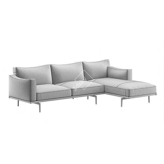 Happy Jack Corner Sofa Set 3D model image 7