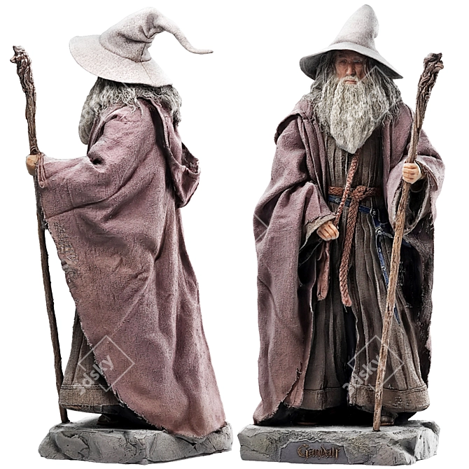  Gandalf Figure by Inart 3D model image 1