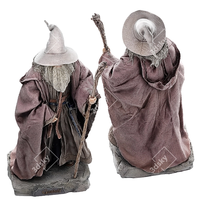  Gandalf Figure by Inart 3D model image 4