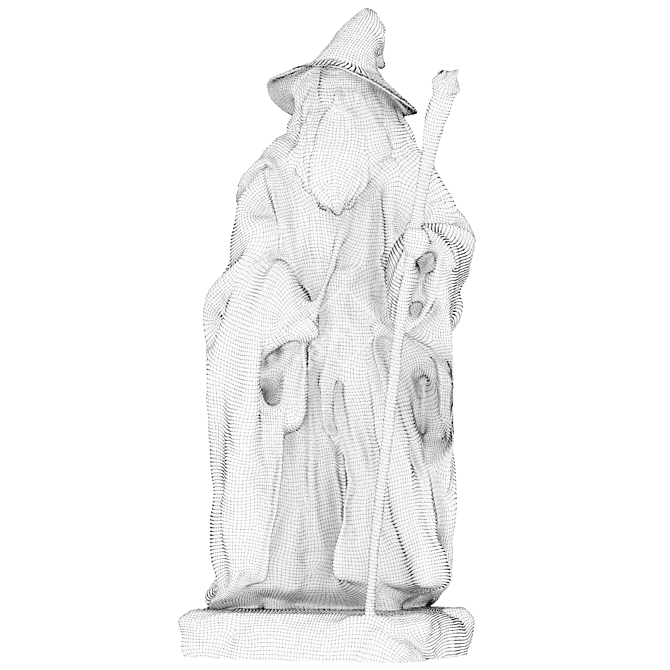  Gandalf Figure by Inart 3D model image 5