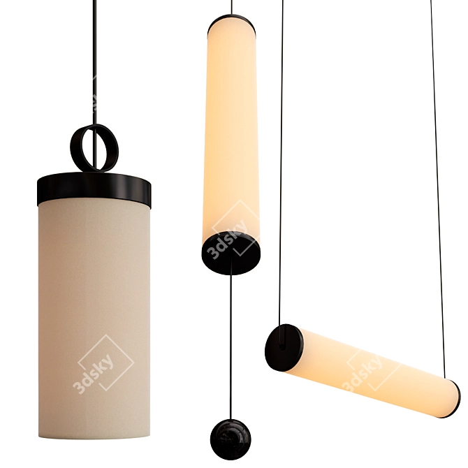 Modern NOOI Pendant Lamps 3D model image 1