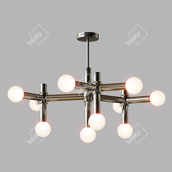 Enchanting SANDYHA Magic Bean Chandelier 3D model image 1